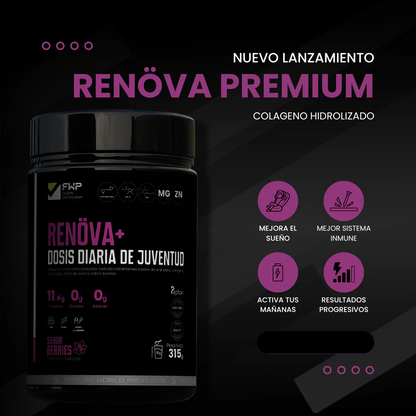 COLÁGENO RENOVA🫐+ CON BIOPÉPTIDOS ACTIVOS|ENVÍO GRATIS🚚